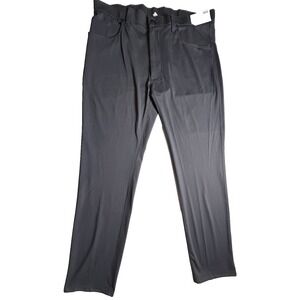 $60 New NWT STYLUS Mens Gray Pants‎ 38 X 32 SLIM Fit 5 Pocket  Dri Stretch-628